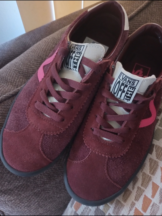 Vans Shoes - Vans Sport Low Pop Brown/Hot Pink Sneakers Unisex Size W8.5 M7